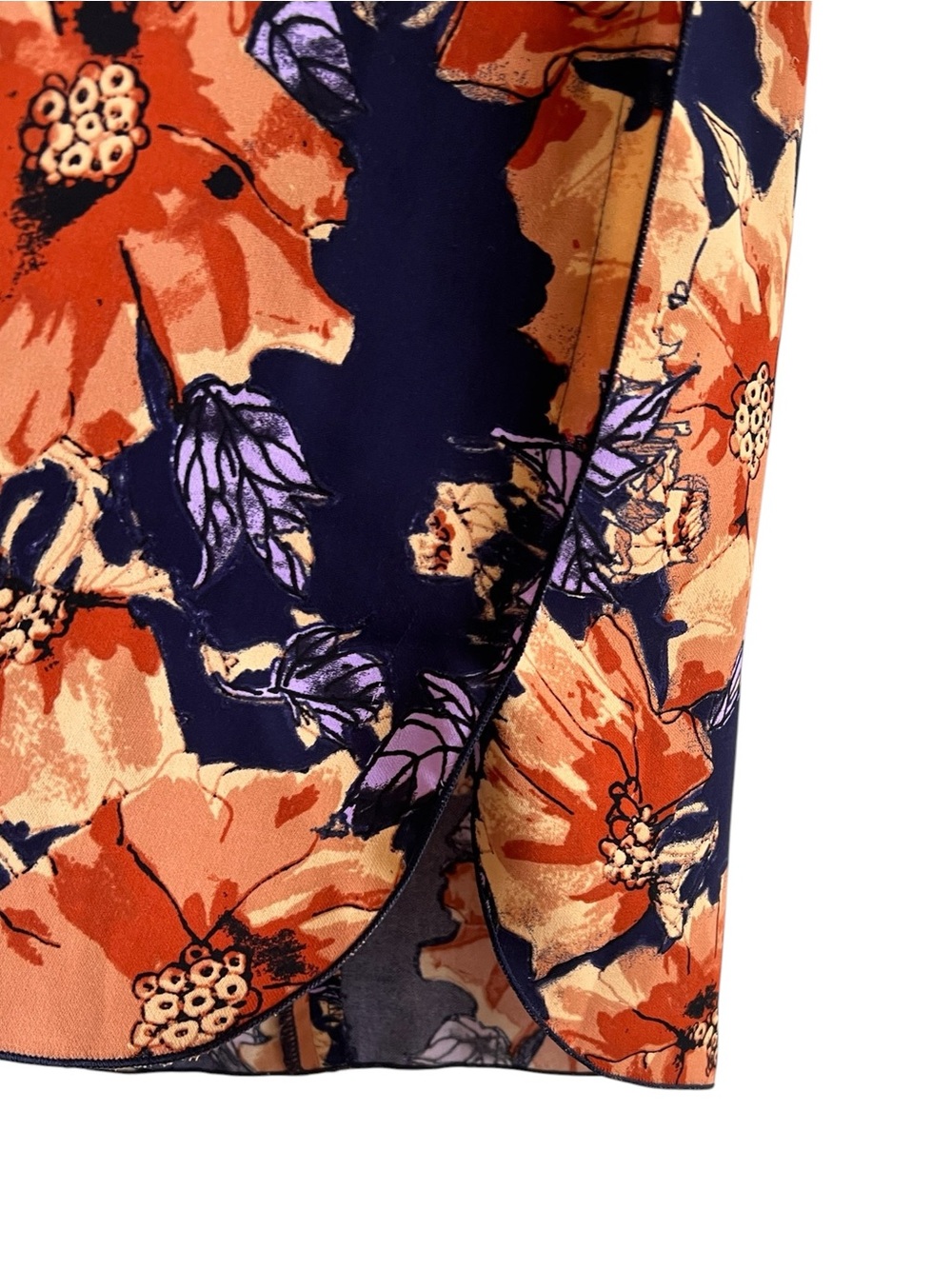 Babaton Weiland floral sleeveless flowy blouse size S excellent condition - Picture 5 of 10